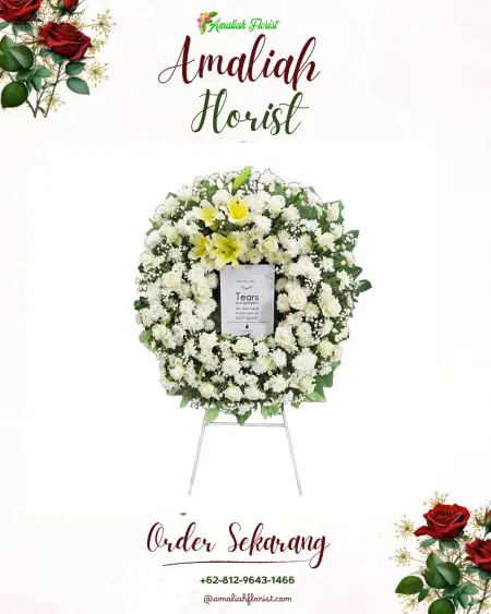 Krans Bunga Duka Banjar Tengah